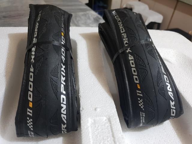 continenal GP 4000S-II road tires from Germany